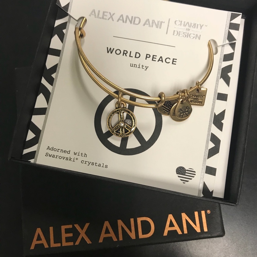 Alex & Ani World Peace bracelet